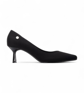 Xtivoor vrouwen. 14470402-NEGRO Schoenen 144704 zwart (38), Stof, 5 tot 8 cm, Geen, Casual, Feest, Klassiek