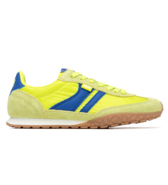 Xti para mujer. 14505901-PISTACHO Zapatillas 145059 verde (39), Tela, Plano, Cordones, Casual