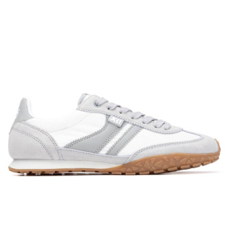 Xti para mujer. 14505902-BLANCO Zapatillas 145059 blanco (35), Plano, Cordones, Casual, Tela