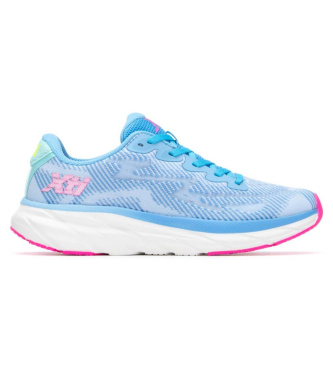 Xti para mujer. 14506403-AQUA Zapatillas 145064 azul (37), Tela, Plano, Cordones, Casual, Deportivo, Multideporte