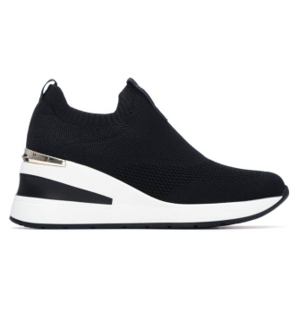 Xti para mujer. 14510002-NEGRO Zapatillas 145100 negro (39), 3 a 5cm, Ninguno, Casual, Deportivo