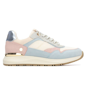 Xti para mujer. 14520201-CELESTE Zapatillas 145202 azul (35), Plano, Cordones, Casual