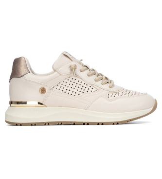 Xti para mujer. 14520301-HIELO Zapatillas 145203 beige (40), Plano, Cordones, Ninguno, Casual