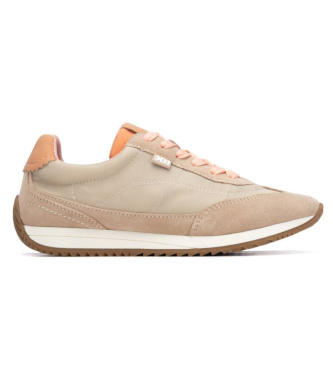 Xti para mujer. 14520904-BEIGE Zapatillas 145209 beige (35), Plano, Cordones, Casual