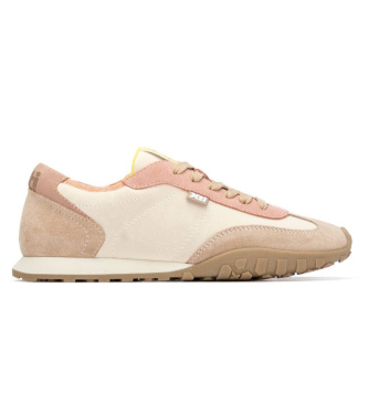 Xti para mujer. 14521304-BEIGE Zapatillas 145213 beige (38), Tela, Plano, Cordones, Casual