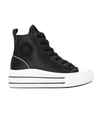 Xti Kidsvoor vrouwen/meisjes. 15129701-NEGRO Trainers 151297 zwart (33), 3 tot 5 cm, Veters, Casual, kinderkleding