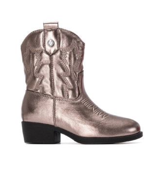 Xti Kids unisex para niños. 15130302-PLOMO Botines 151303 gris (34), 1 a 3cm, Cremallera, Casual, moda infantil