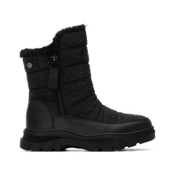 Xti Kids unisex para niños. 15138201-NEGRO Botines 151382 negro (33), Plano, Cremallera, Casual, moda infantil