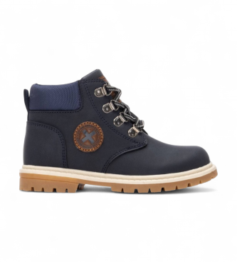 Xti Kidsunisex voor kinderen. 15140503-NAVY Enkellaarsjes 151405 marine (29), Plat, Veters, Casual, Marineblauw, kinderkleding