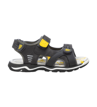 Xti Kids unisex para criança. 15115604-GRIS Sandálias 151156 cinzentas (31), Plano, Velcro, Casual, moda infantil