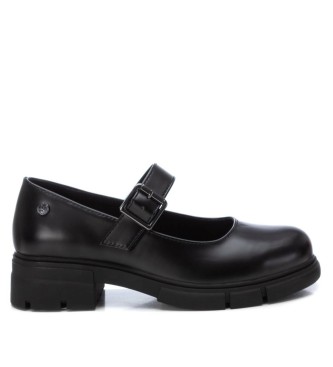 Xti Kids unisex para niños. 15107101-NEGRO Mocasines 151071 negro (30), 1 a 3cm, Hebilla, Casual, moda infantil