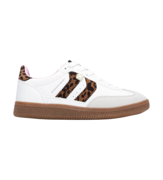 Xti Kidsvoor vrouwen/meisjes. 15130906-LEOPARDO Trainers 151309 wit (31), Plat, Veters, Casual, kinderkleding