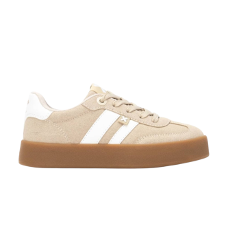 Xti Kidsvoor vrouwen/meisjes. 15136001-BEIGE Trainers 151360 beige (37), Plat, Veters, Casual, kinderkleding