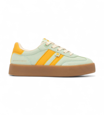 Xti Kidsvoor vrouwen/meisjes. 15136002-AQUA Trainers 151360 groen (31), Plat, Veters, Casual, kinderkleding