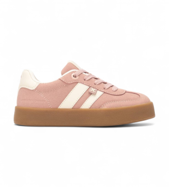 Xti Kidsvoor vrouwen/meisjes. 15136009-NUDE Trainers 151360 nude (32), Plat, Veters, Casual, kinderkleding