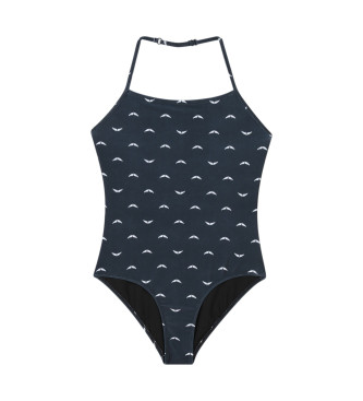 Bañador con logo estampado negro (6años= 114/119cm), Beachwear, Poliamida, Sostenible, moda infantil