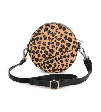 Zadig & Voltaire para niña. X60508 Bolso Leopard beige (OSFA), Casual, Animal print, Poliuretano, moda infantil