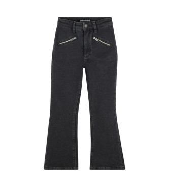 Zadig & Voltaire para niña. X60198 Jeans negro (14Años= 162cm), Casual, Algodón, Denim, moda infantil, Zadig & Voltaire outlet 2024.