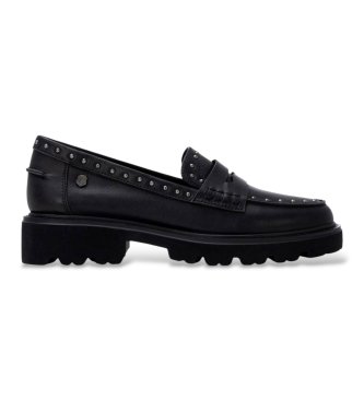 Carmela para mujer. 16427101-NEGRO Mocasines de Piel 164271 negro (36), 3 a 5cm, Ninguno, Casual