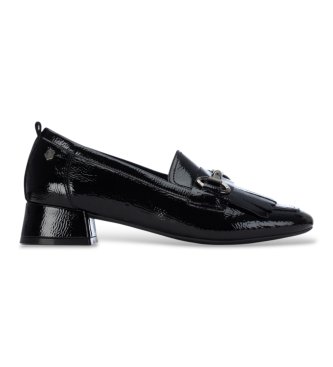 Carmela para mujer. 16436201-NEGRO Mocasines de Piel 164362 negro (36), 3 a 5cm, Ninguno, Casual, Clásico, Charol