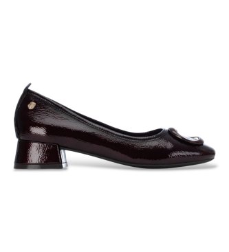 Carmela para mujer. 16436303-BURDEOS Bailarinas de Piel 164363 burdeos (36), Rojo, 3 a 5cm, Ninguno, Casual, Clásico, Charol