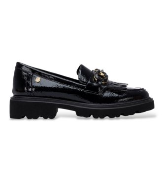 Carmela para mujer. 16436901-NEGRO Mocasines de Piel 164369 negro (36), 3 a 5cm, Ninguno, Casual, Clásico