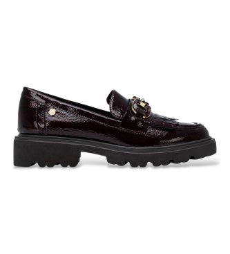 Carmela para mujer. 16436903-BURDEOS Mocasines de Piel 164369 burdeos (36), 3 a 5cm, Ninguno, Casual, Clásico