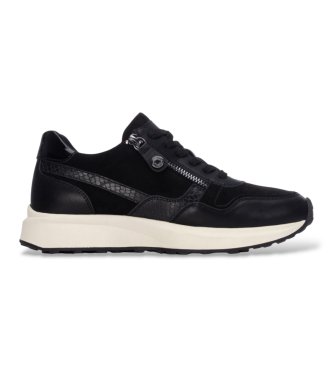 Refresh para mujer. 17609101-NEGRO Zapatillas 176091 negro (36), Plano, Cordones, Cremallera, Casual