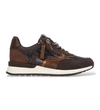 Refresh para mujer. 17610904-MARRON Zapatillas 176109 marrón (36), Plano, Cremallera, Casual