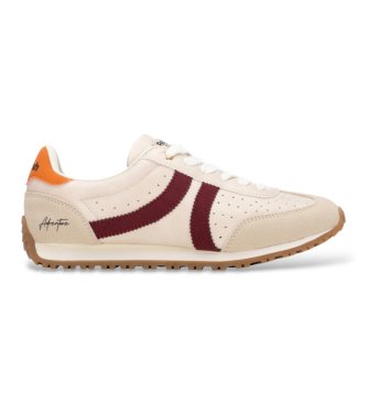 Refresh para mujer. 17618101-BURDEOS Zapatillas 176181 beige (35), Plano, Ante, Cordones, Casual