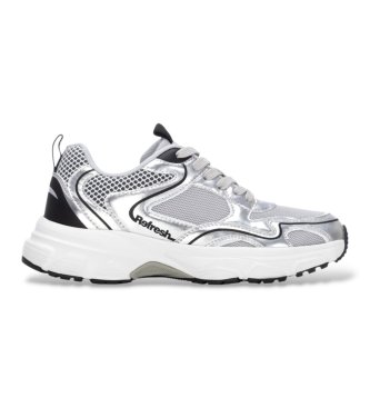 Refresh para mujer. 17621302-PLATA Zapatillas 176213 plateado (35), 5 a 8cm, Cordones, Casual