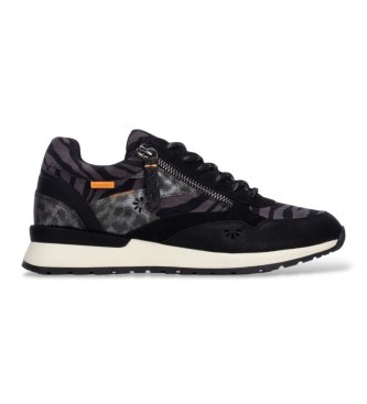 Refresh para mujer. 17621902-NEGRO Zapatillas 176219 negro (36), Plano, Ante, Cordones, Cremallera, Casual
