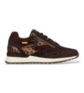 Refresh para mujer. 17621905-MARRON Zapatillas 176219 marrón (35), Plano, Cordones, Cremallera, Casual