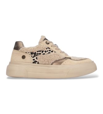Refresh para mujer. 17623602-BEIGE Zapatillas 176236 beige (35), Plano, Cordones, Casual