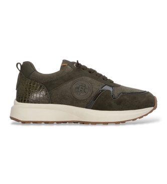 Refresh para mujer. 17626804-KAKI Zapatillas 176268 verde (36), Plano, Cordones, Casual