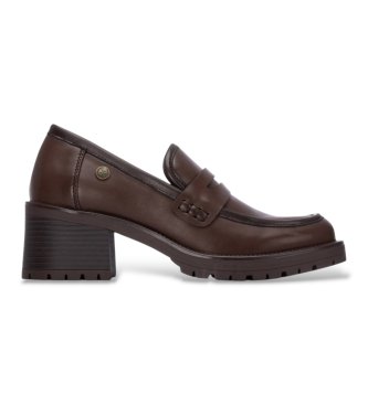 Xti para mujer. 14608402-MARRON Zapatos 146084 marrón (36), 5 a 8cm, Ninguno, Casual, Clásico