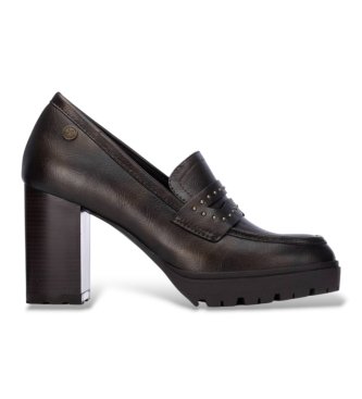 Xti para mujer. 14609101-BRONCE Zapatos 146091 bronce (35), 8 a 10cm, Ninguno, Casual, Clásico