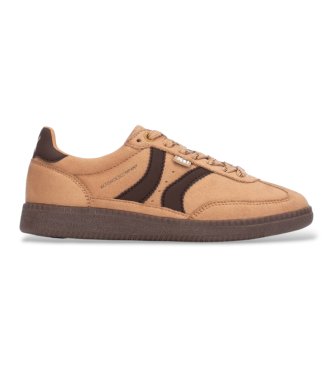 Xti para mujer. 14612508-BEIGE Zapatillas 146125 beige (36), Plano, Cordones, Casual
