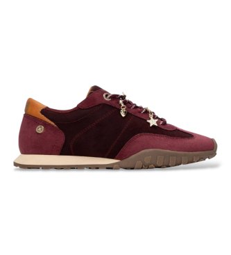 Xti para mujer. 14614602-BURDEOS Zapatillas 146146 granate (36), Plano, Cordones, Casual