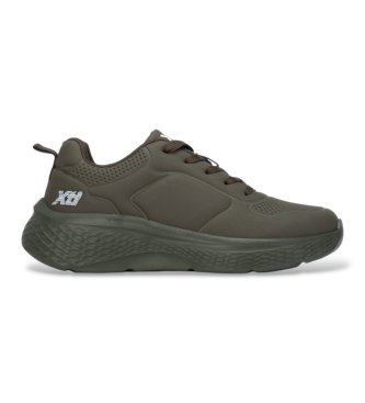 Xti para mujer. 14627106-KAKI Zapatillas 146271 verde (36), Plano, Cordones, Casual