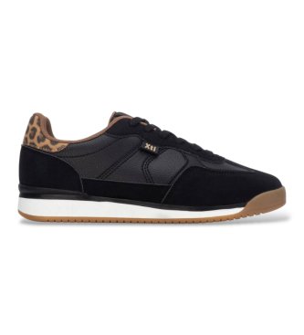 Xti para mujer. 14627302-NEGRO Zapatillas 146273 negro (36), Plano, Cordones, Casual