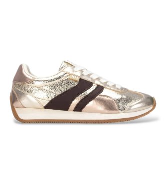 Xti para mujer. 14627503-ORO Zapatillas 146275 oro (36), Dorado, Plano, Cordones, Casual