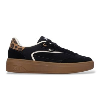 Xti para mujer. 14627802-NEGRO Zapatillas 146278 negro (36), Plano, Cordones, Casual
