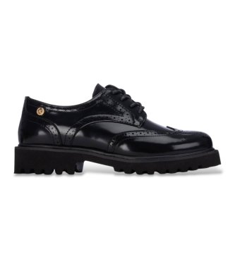 Xti para mujer. 14630101-NEGRO Zapatos 146301 negro (36), Plano, Cordones, Casual, Clásico
