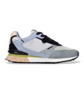 Xti para mujer. 14634903-AZUL Zapatillas 146349 azul (36), Plano, Serraje, Cordones, Casual