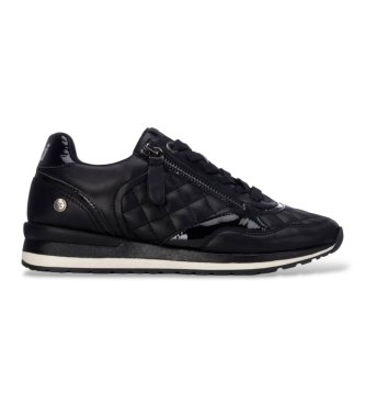 Xti para mujer. 14637101-NEGRO Zapatillas 146371 negro (36), Plano, Cordones, Cremallera, Casual