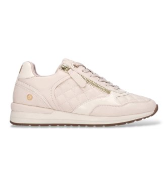 Xti para mujer. 14637102-HIELO Zapatillas 146371 blanco roto (35), Plano, Cordones, Cremallera, Casual