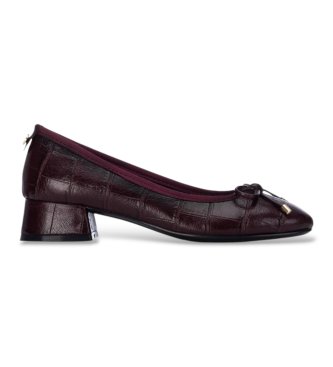Xti para mujer. 14637701-BURDEOS Zapatos 146377 burdeos (36), 3 a 5cm, Ninguno, Casual, Granate, Clásico
