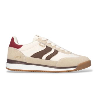 Xti para mujer. 14639804-BEIGE Zapatillas 146398 beige (37), Plano, Cordones, Casual