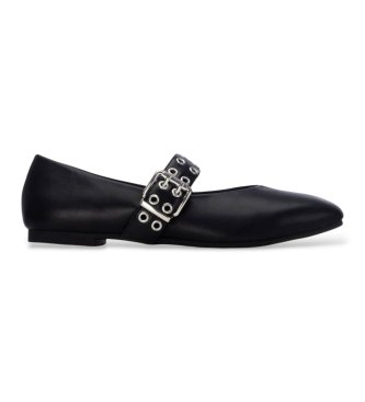 Xti para mujer. 14640701-NEGRO Bailarinas 146407 negro (36), Plano, Hebilla, Casual